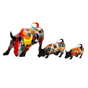 Juliarte 3 Bullny Pack - Cities Inspired Sculptures