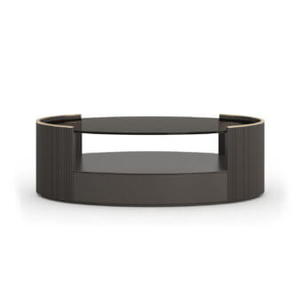 Caracole Love Oval Cocktail Coffee Table