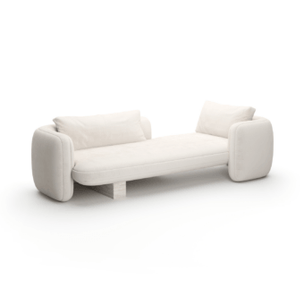 Caracole Overlap Bedroom Ecru Chaise Lounge