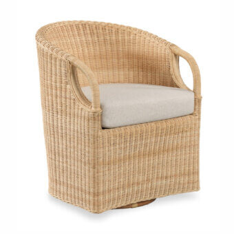 Woodbridge Furniture Fabion Swivel Armchair