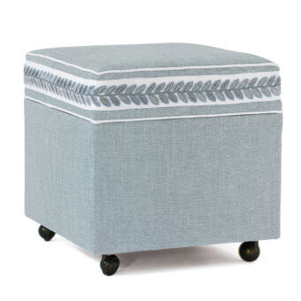 Eastern Accents Amberlynn Storage Ottoman