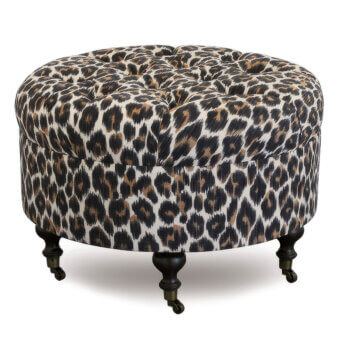 Eastern Accents Bagira Caster Ottoman