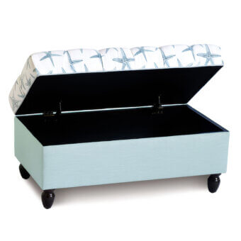 Eastern Accents Bimini Starfish Storage Ottoman