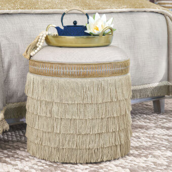 Eastern Accents Daleyza Boho Ottoman