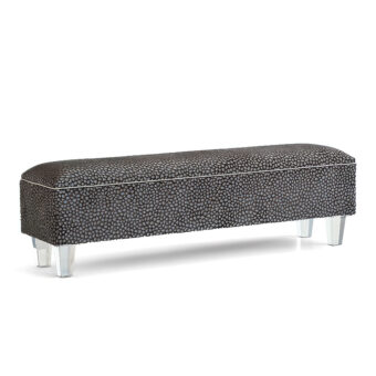 Eastern Accents Esmeralda Ocelot Storage Bench