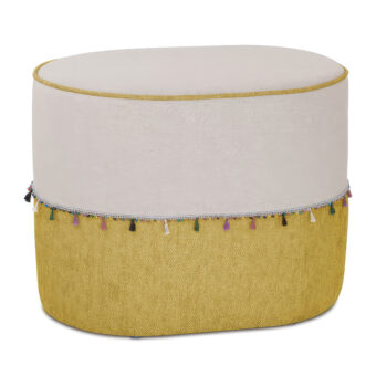 Eastern Accents Fairuza Mini Tassel Ottoman