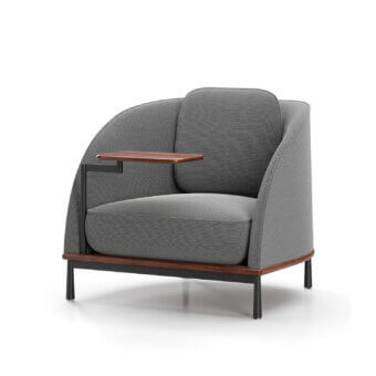 Stellar Works Arc Lounge Chair With Table