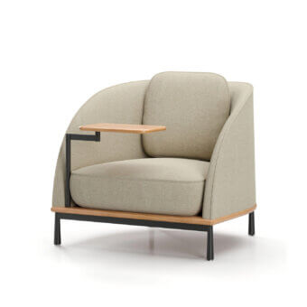 Stellar Works Arc Lounge Chair With Table