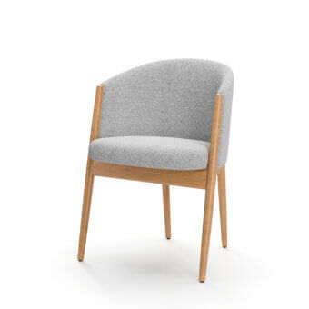 Stellar Works Ougi Full-Back Armchair