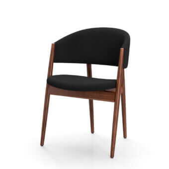 Stellar Works Ougi Half-Back Armchair