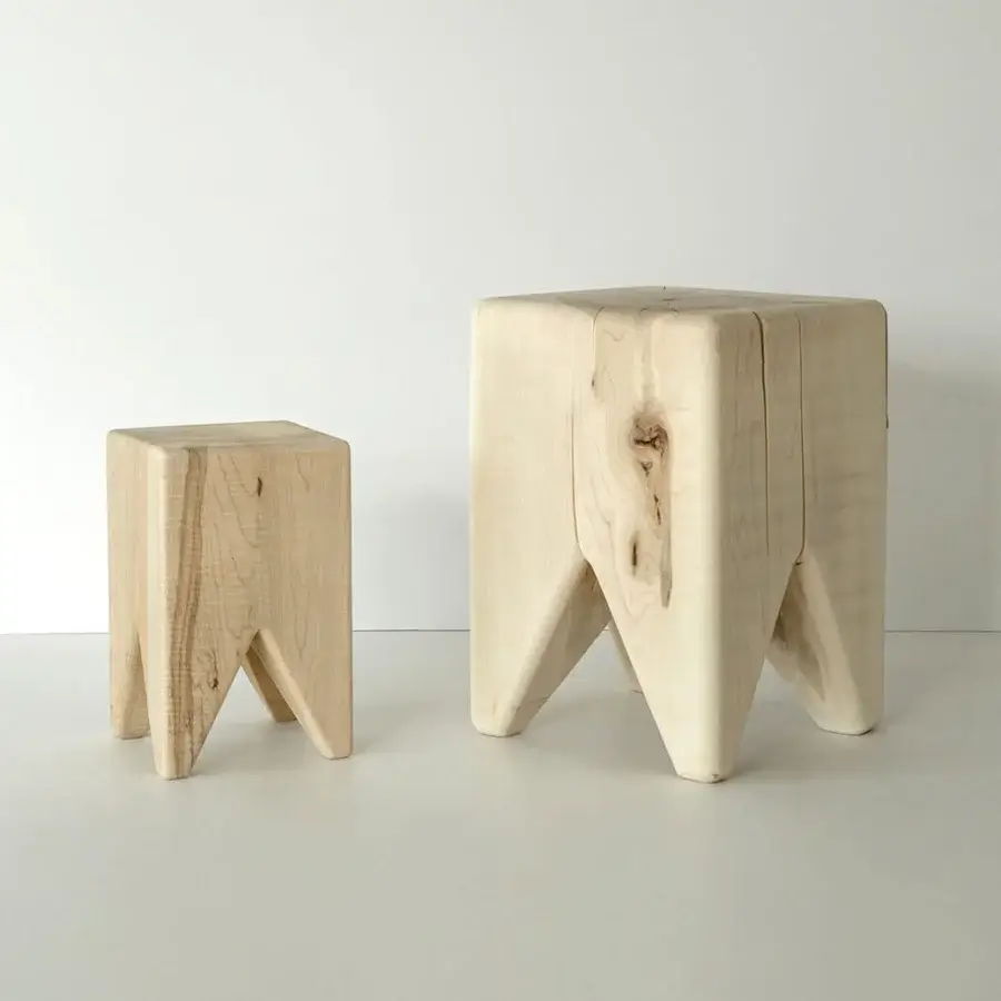 Kalon Stump Side Table & Sculptural Stool #8