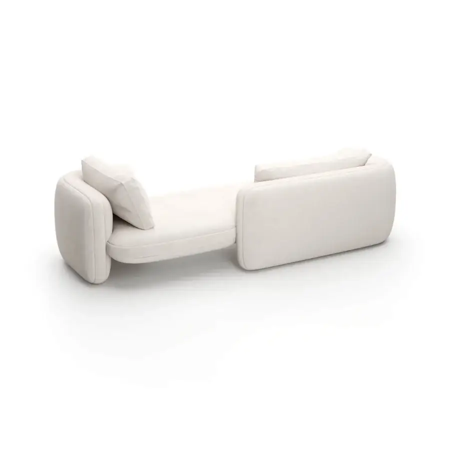 Caracole Overlap Bedroom Ecru Chaise Lounge #3