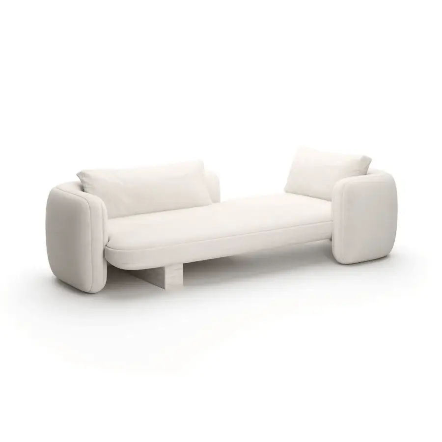 Caracole Overlap Bedroom Ecru Chaise Lounge #1