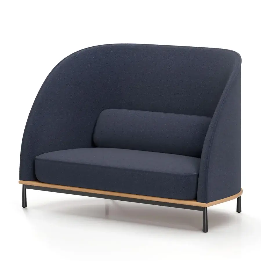 Stellar Works Arc Two-Seater High Back Sofa #20